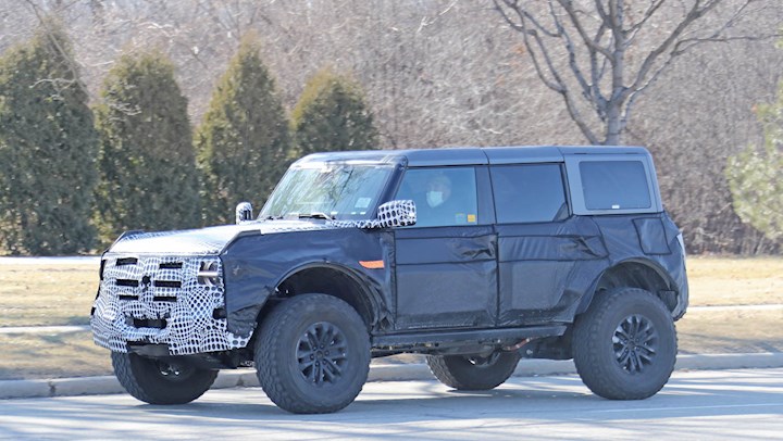 Spy Photos: New Ford Bronco Warthog with Hybrid Power? | DrivingLine