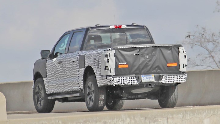 Spy Photos: 2023 Ford Electric Vehicle F150 Pickup | DrivingLine