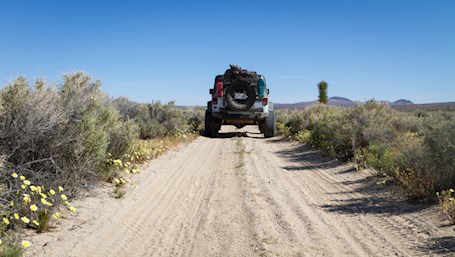 Trail Riding Inscription Canyon and Rainbow Basin | DrivingLine