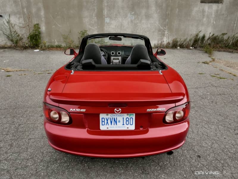 Looking Back: Driving A Bone-Stock 2004 Mazdaspeed MX-5 Miata | DrivingLine