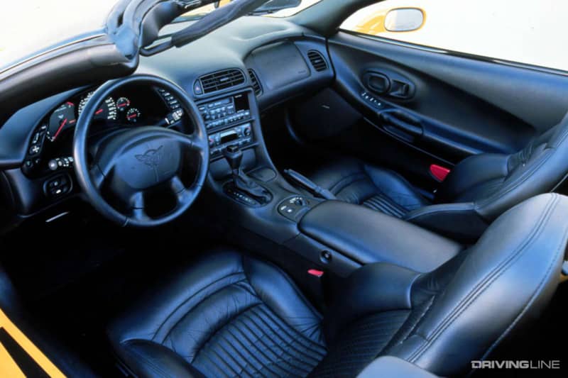c5 corvette convertible interior