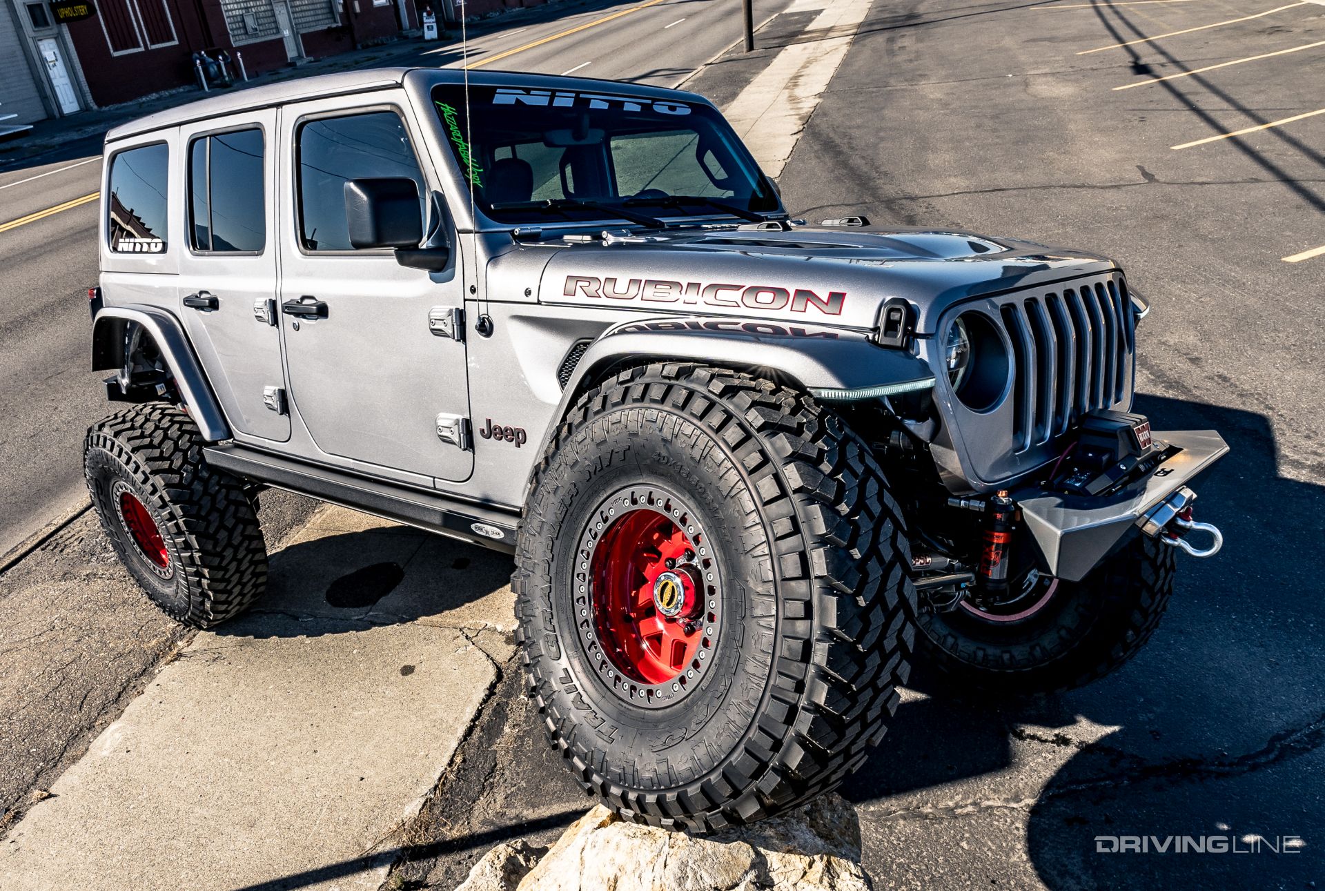 JL Wrangler on 40s with 2 Inches of Lift DrivingLine