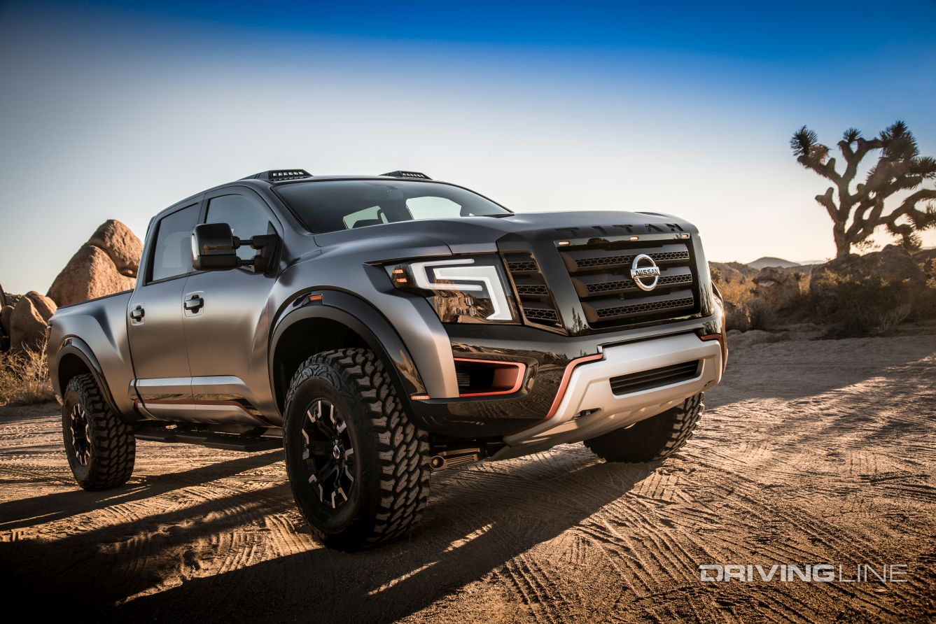 Nissan titan pro 4x off sales road