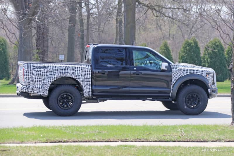 Spy Photos: Ford F-150 Raptor R Testing against Ram 1500 TRX | DrivingLine