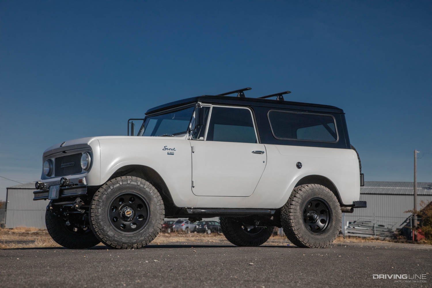 Restomod LS Swapped Scout 4x4 Custom DrivingLine