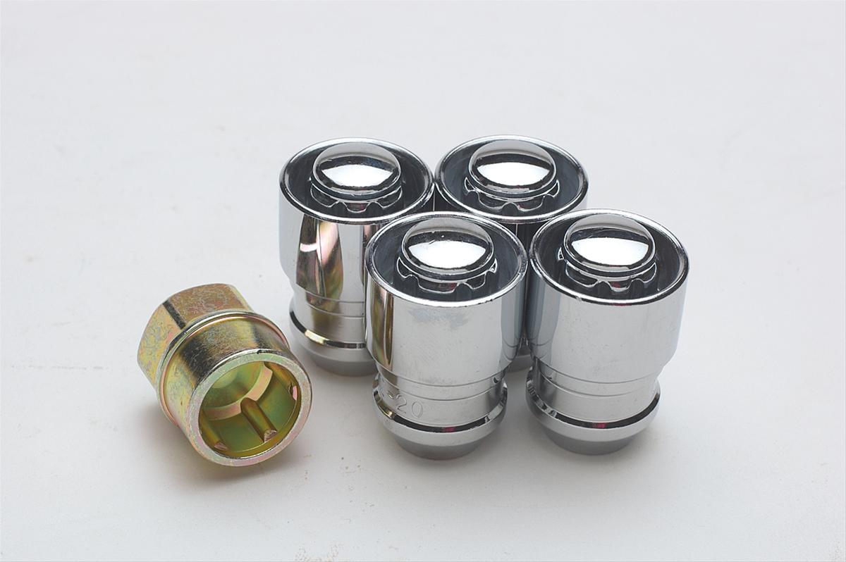 Security lug clearance nuts