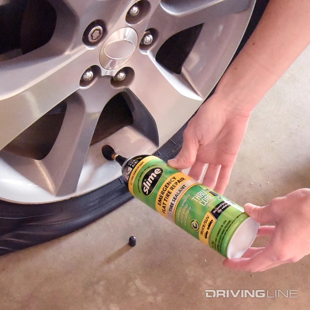 Canned deals tire inflator