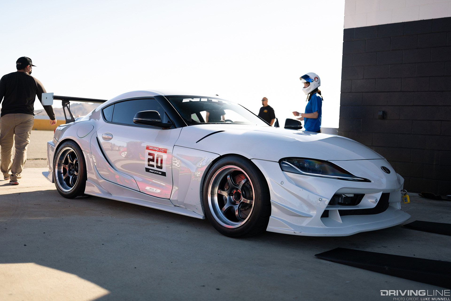 Mk5 Supra on Nitto NT01 Tires