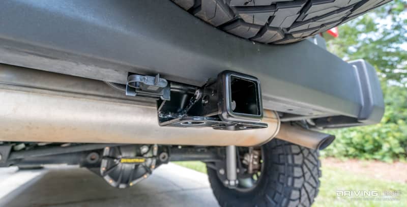 Jeep Wrangler JK Rugged Ridge 2-inch Hitch Receiver Install