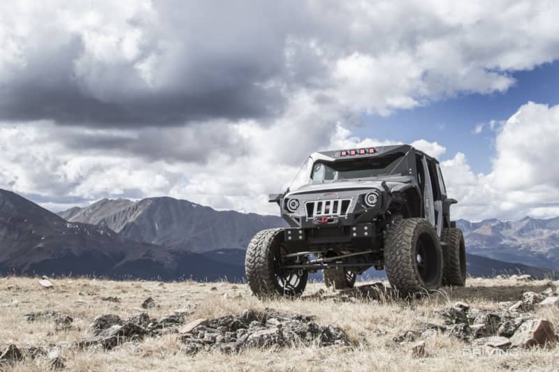 Fab Fours 2015 Jeep Wrangler Unlimited Rubicon Mall Assault JK