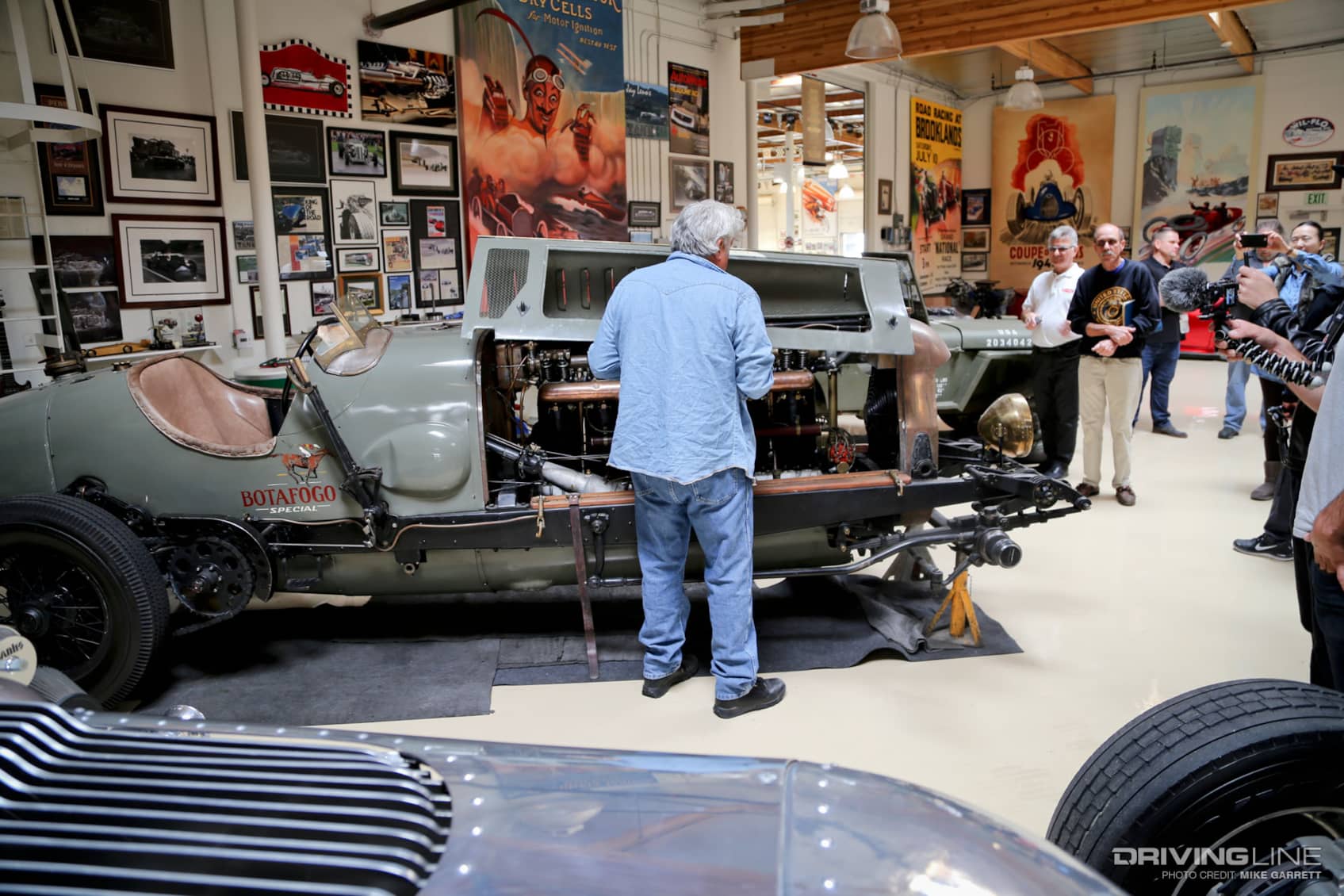 can the public visit jay leno's garage