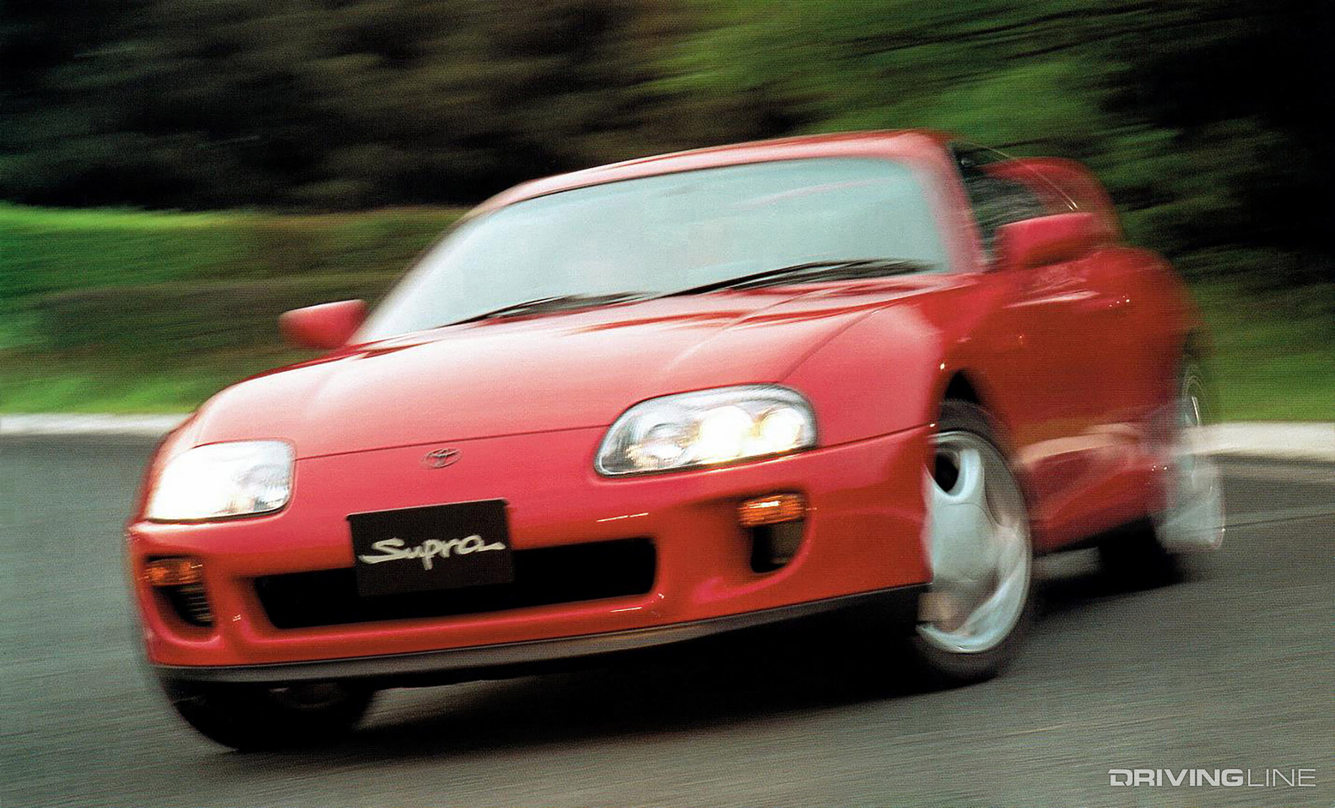 Toyota Supra Mk4 Red