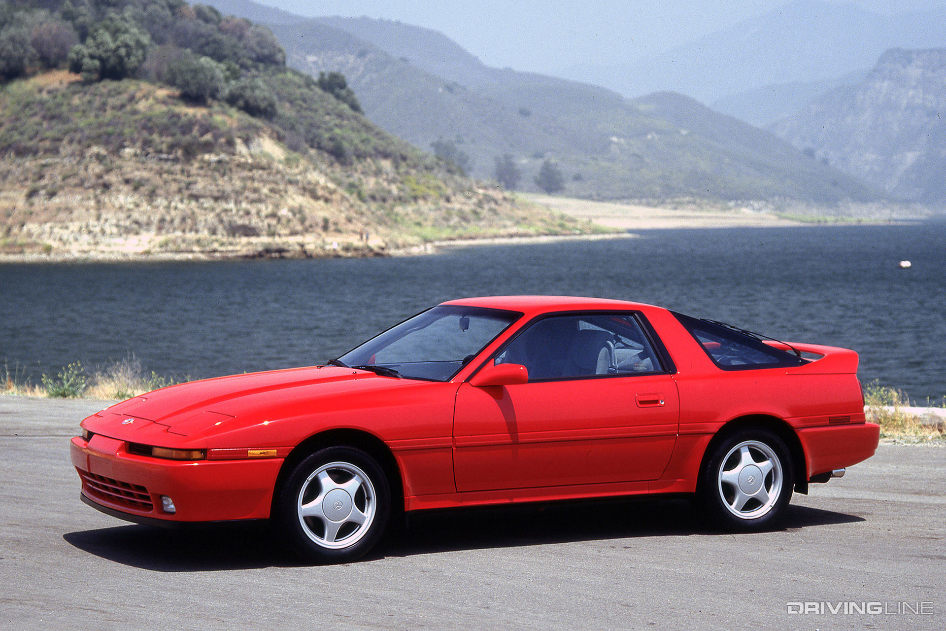 Mk3 Toyota Supra Red