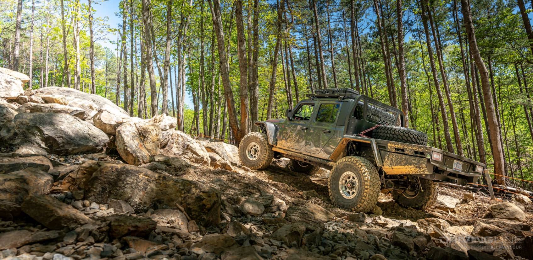 Jeep Gladiator Rubicon On 40s Flatbed Conversion From Mits Alloy