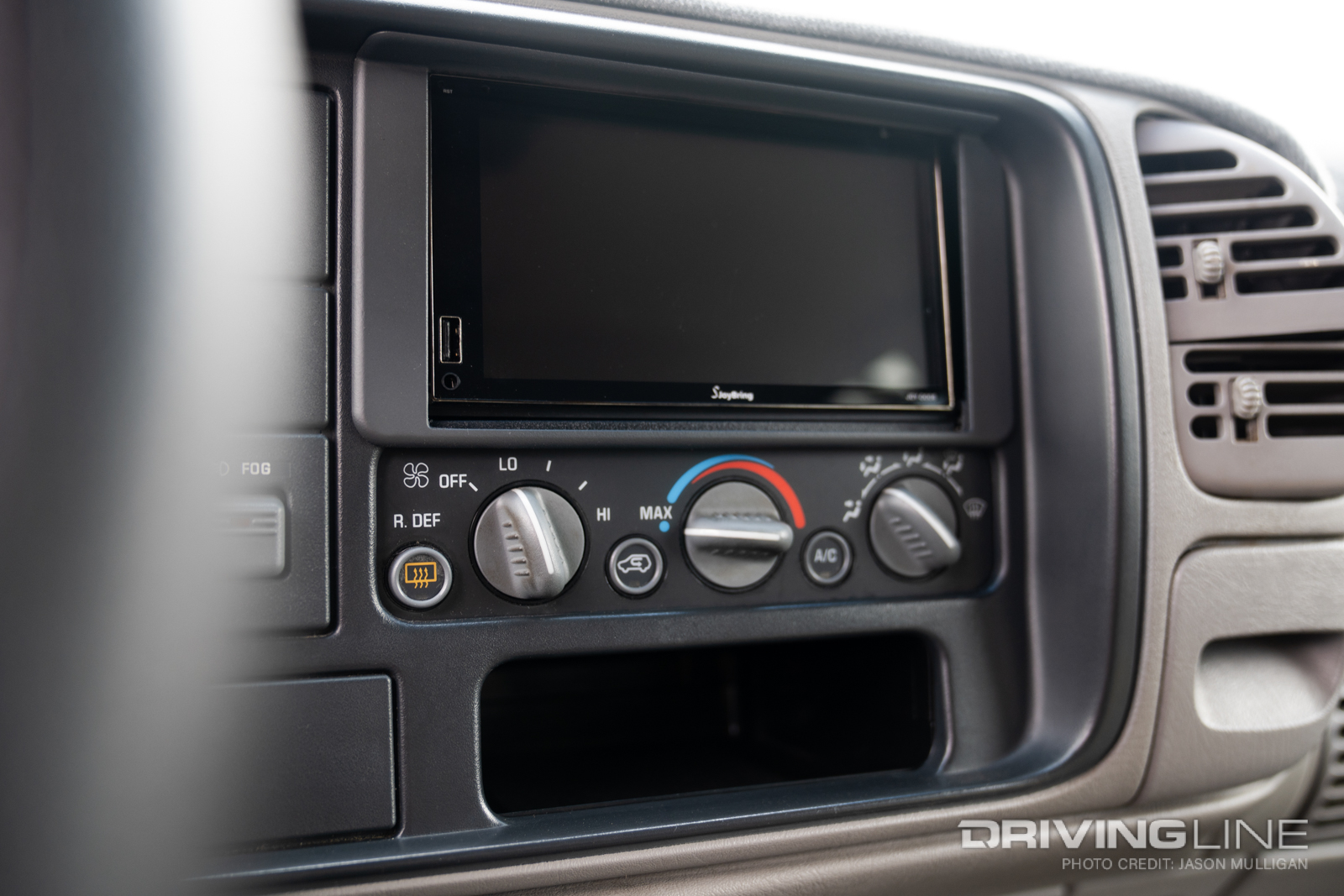 2000 chevy tahoe double online din dash kit