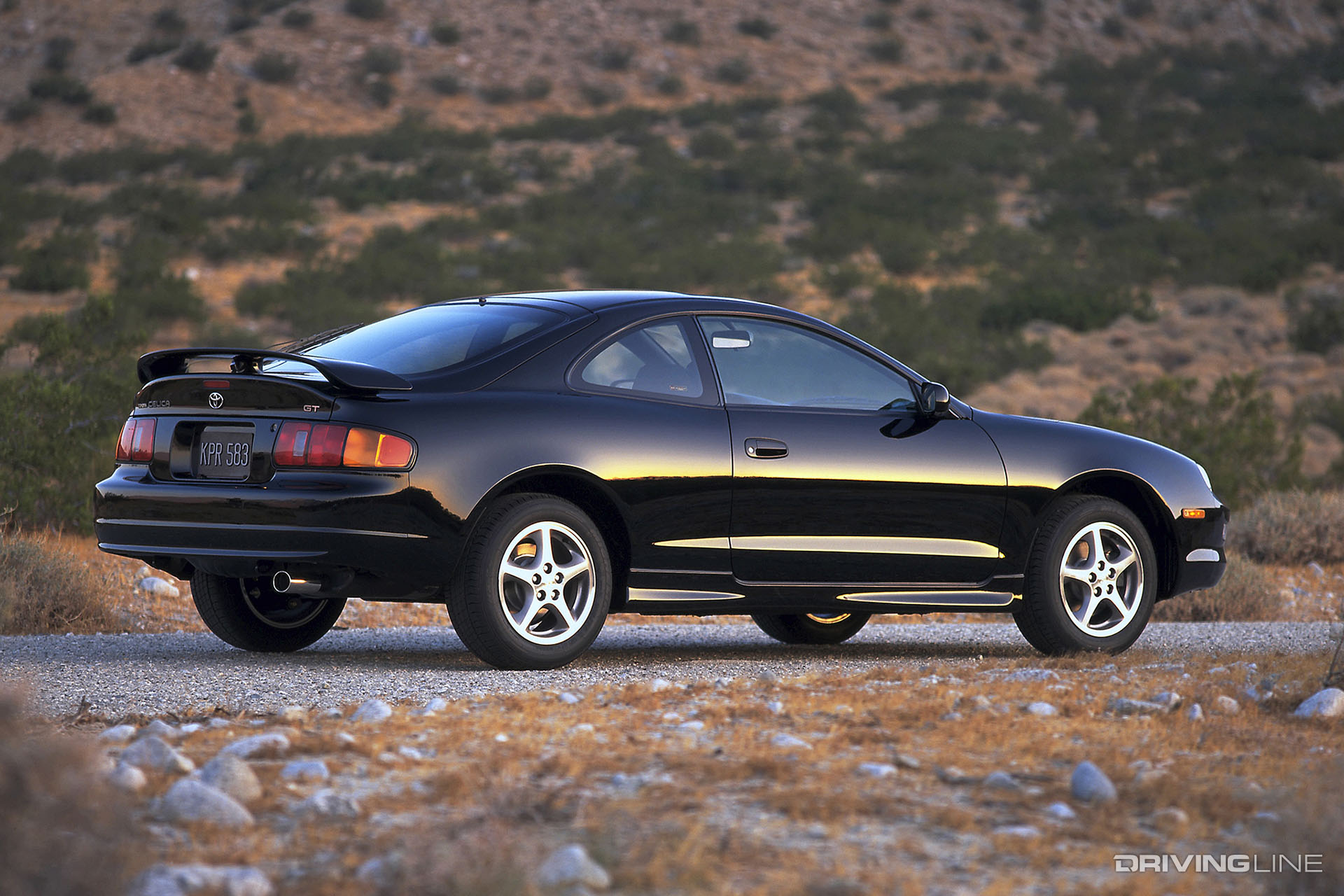 Toyota Celica 1990s black