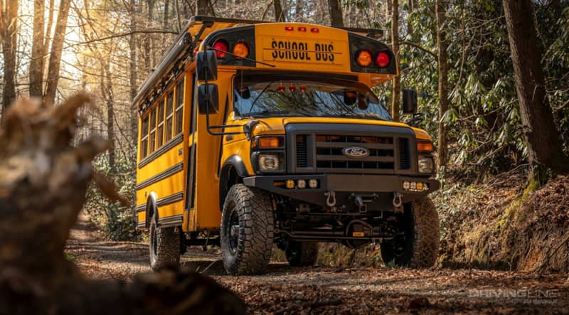 Ford E-450 4x4 Expedition School Bus | DrivingLine